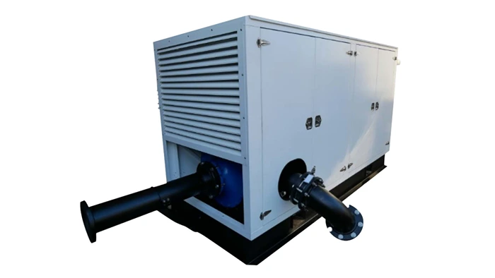Diesel-powered direct drive 8-inch booster pump