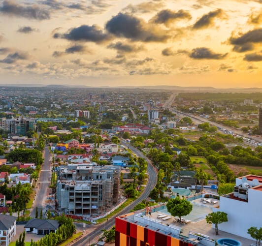 Accra - Vibrant capital city with a rich cultural tapestry