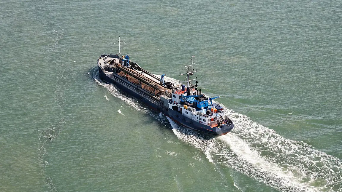 More material moved. Less time wasted. Pure dredging efficiency with Eddy Pump Suction Dredge