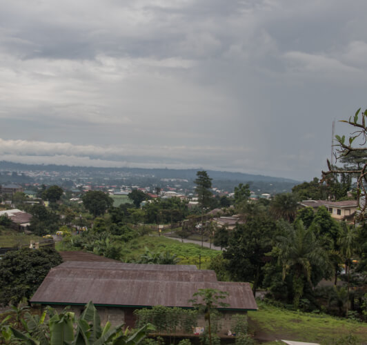 Buea - Town at the base of Mount Cameroon in the southwest