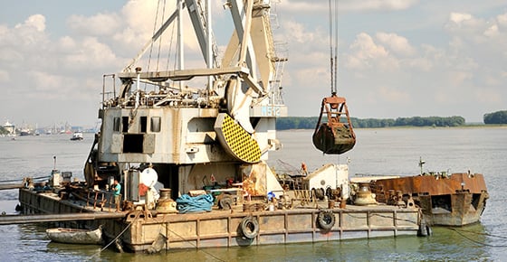 Ensuring safe depths for shipping in rivers, Chesapeake Bay, and waterways