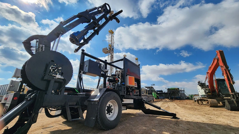 hydraulic power unit for eddy pump dredging