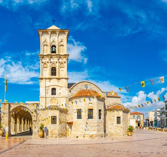 Larnaca - Coastal city on the southern coast of Cyprus