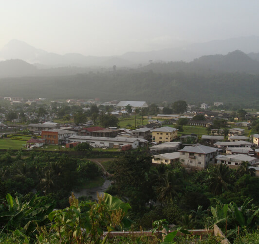 Limbe - Coastal city is known for its oil industry in southwest Cameroon