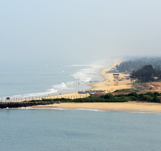 Mangalore - Seashore city is known for its scenic beauty.