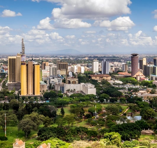 Nairobi - Capital city and economic hub of Kenya