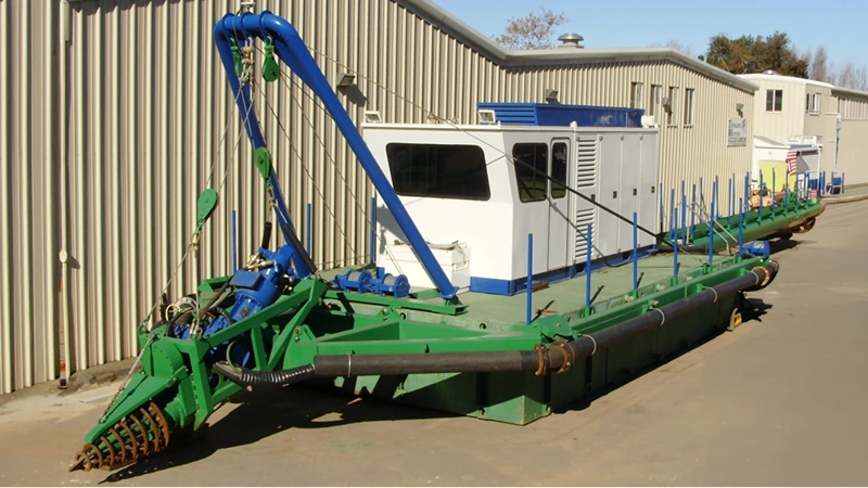 Dredge Dimensions Physical specifications and dimensions for EDDY Pump liner-safe dredge floating barges.