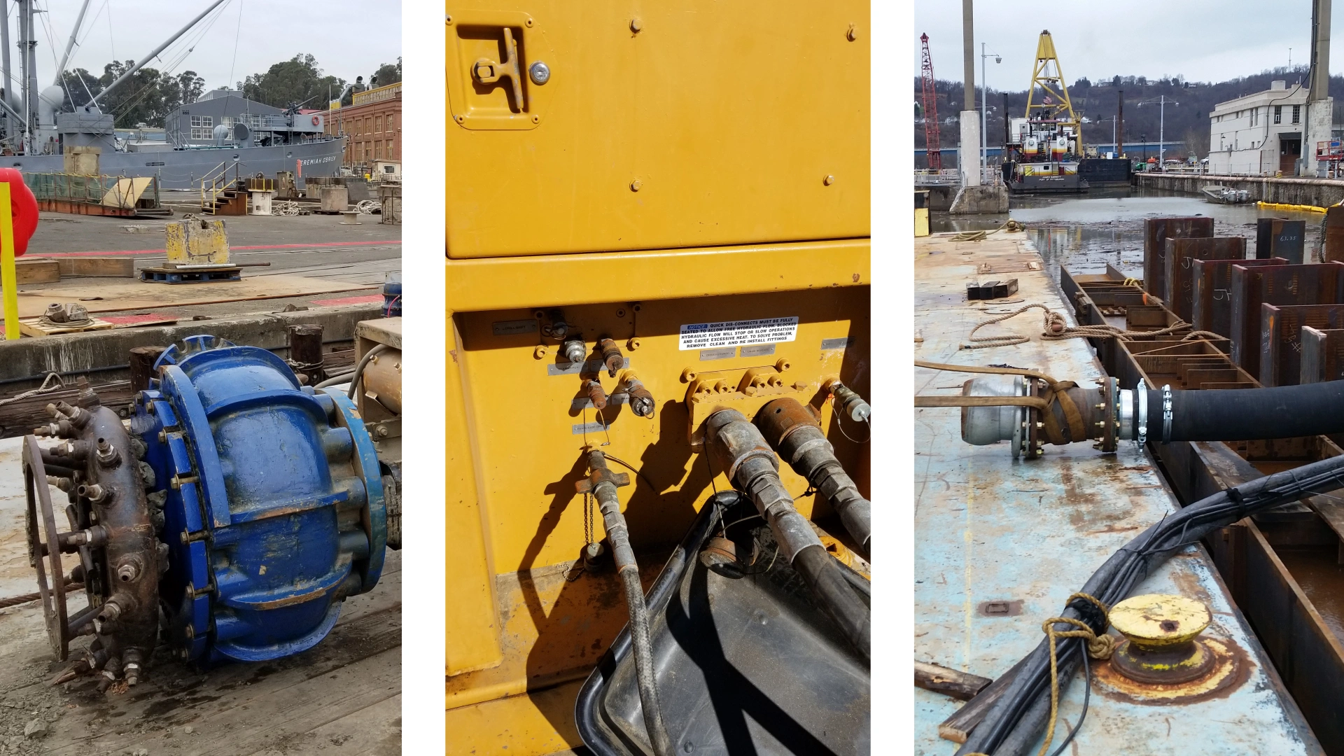 Heavy-duty underwater dredge pump system Heavy-duty dredging pump for underwater operations