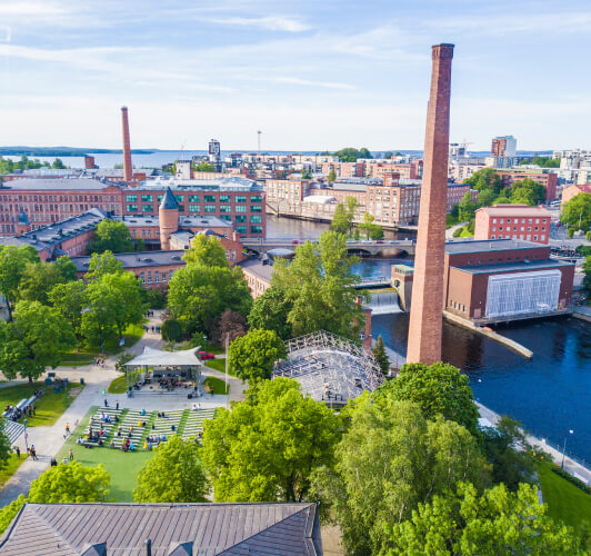 Scenic beauty defines Tampere's captivating landscape