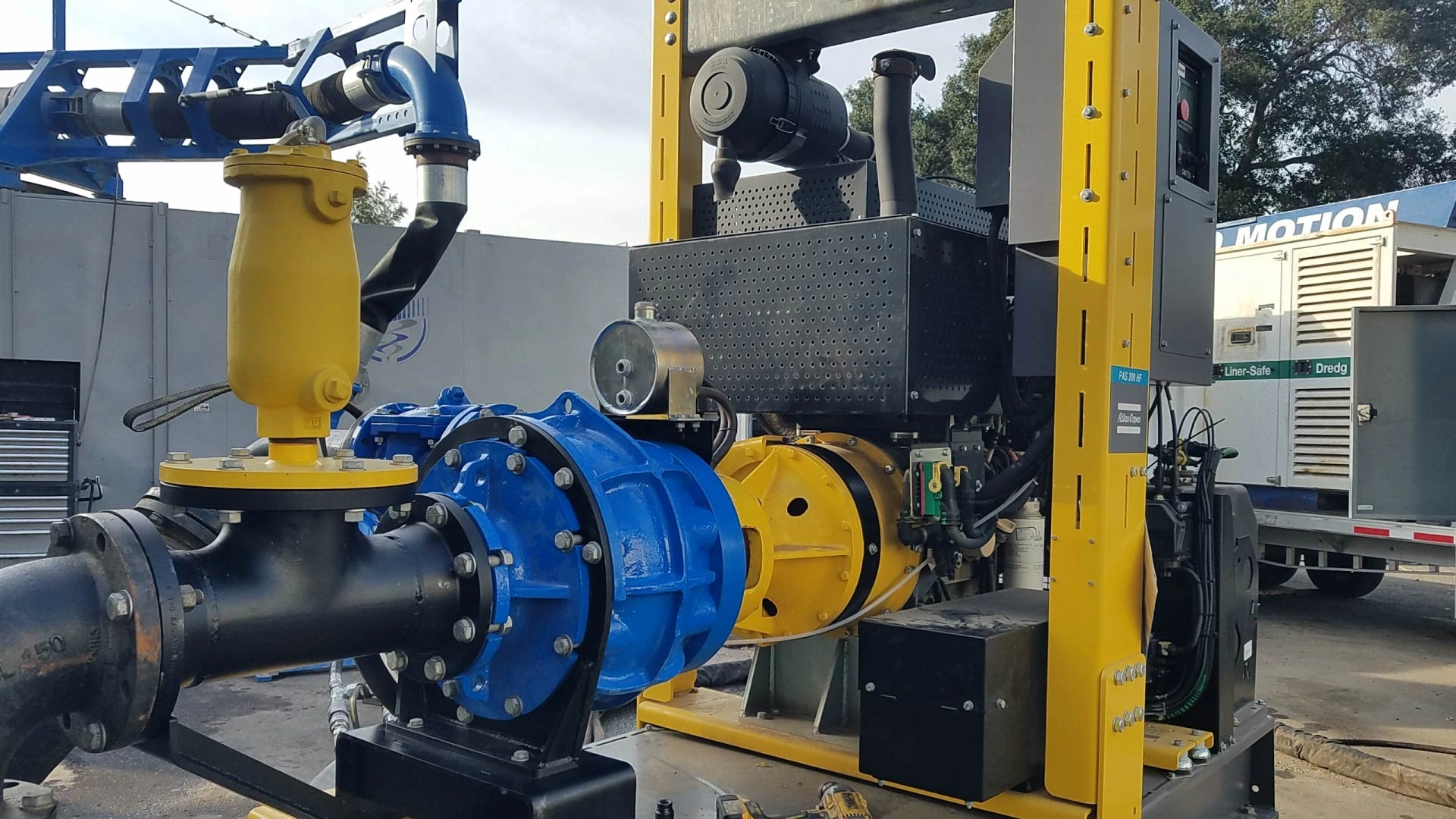 6-Inch DSP/HD 6000 Working Model Working model of 6-Inch DSP/HD 6000 pump system