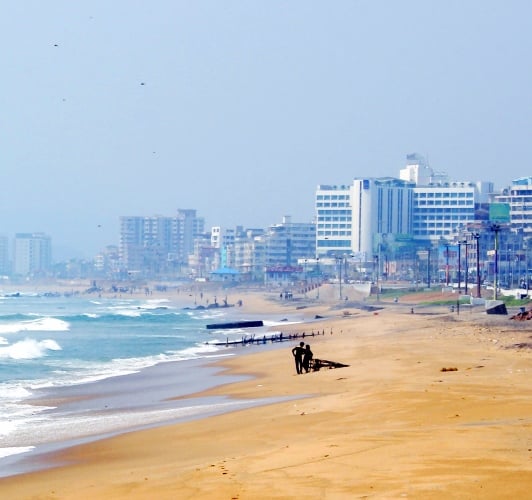 Visakhapatnam - Coastal city known for its beautiful beaches