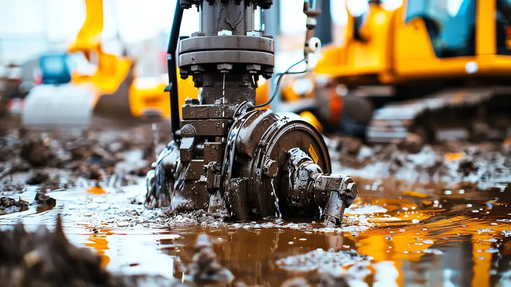 Industrial-grade sludge vacuum pumps—available for rent.