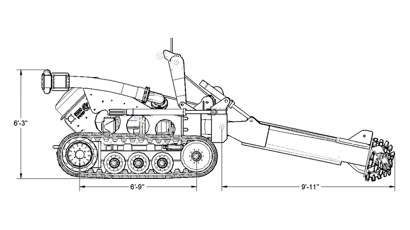 Operational schematics of a submersible dredging pump Submersible Dredging System Diagram with Cutter Geometry and Features