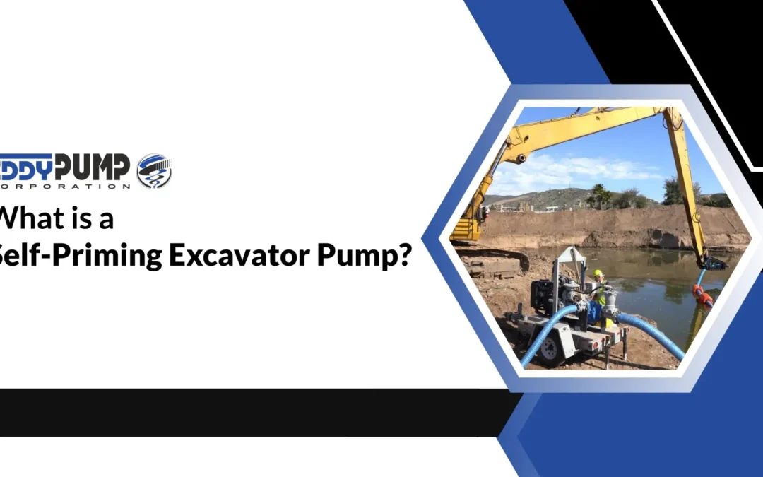 What Is a Self-Priming Excavator Pump?