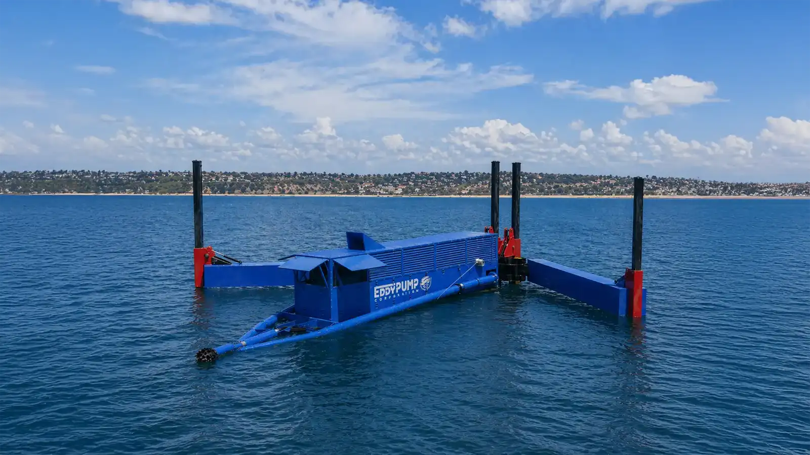 EDDY Pump Autonomous ModDredge EDDY Pump Autonomous ModDredge remote-operated dredging system for sediment and slurry removal