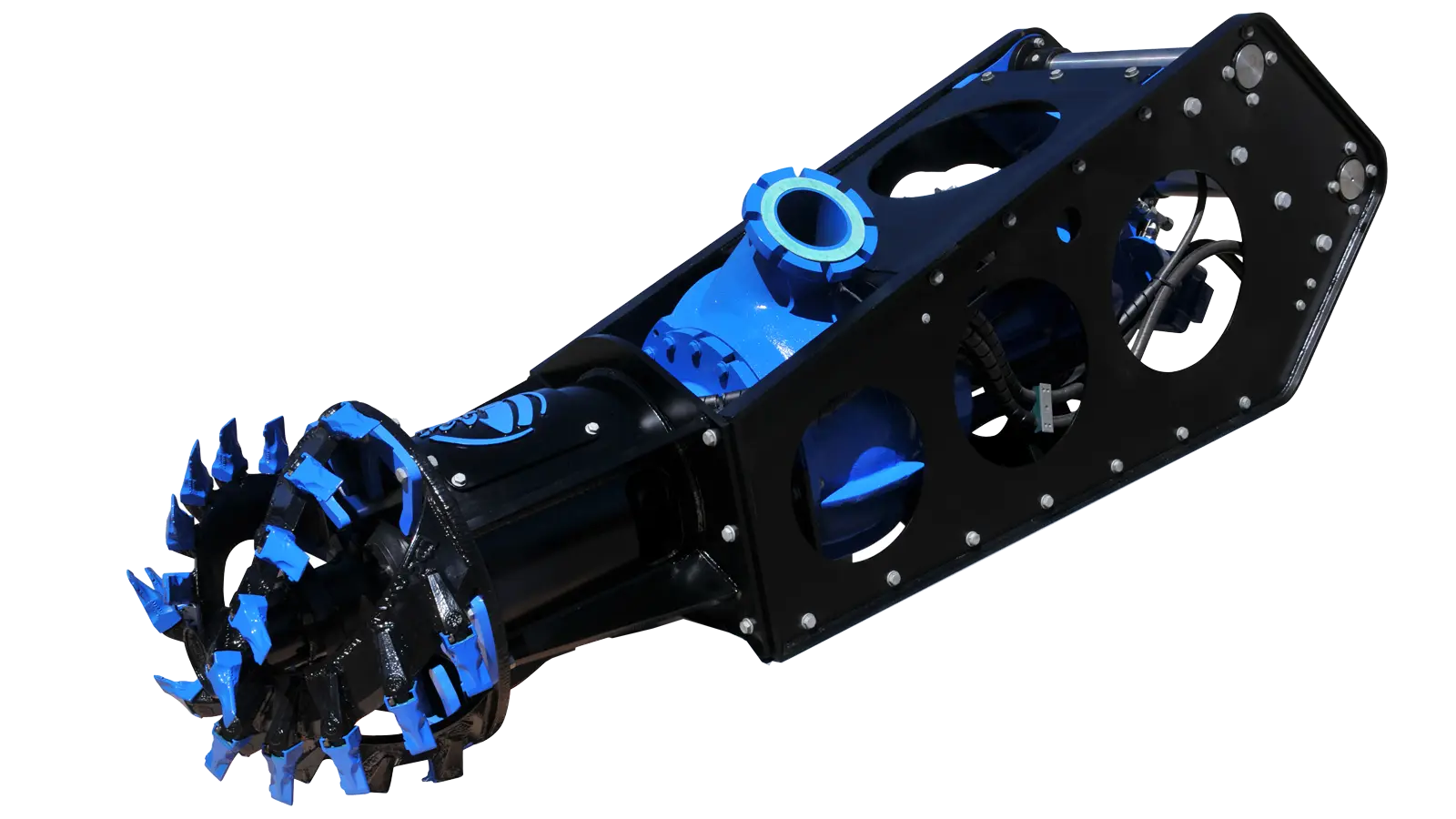 EDDY Pump 8 Inch Excavator Dredge Pump Attachment Featuring Heavy Duty Design for Slurry Dredging Applications
