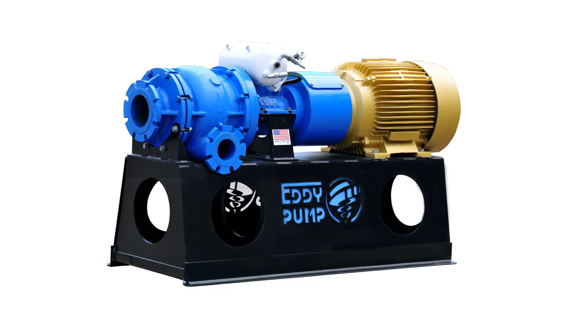 Flooded suction pump used for efficient fluid transfer